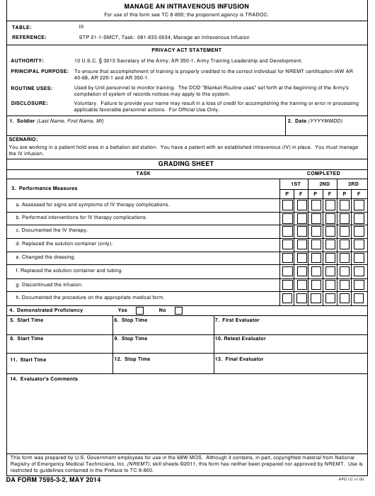 Download da form 7595-3-2