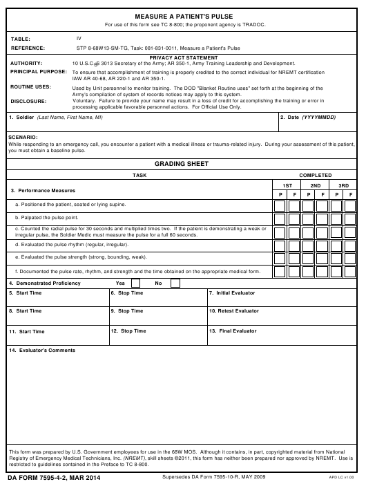 Download da form 7595-4-2