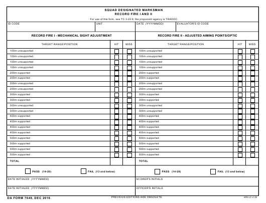 Download da form 7649