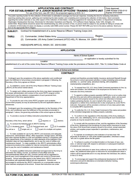 Download da form 3126