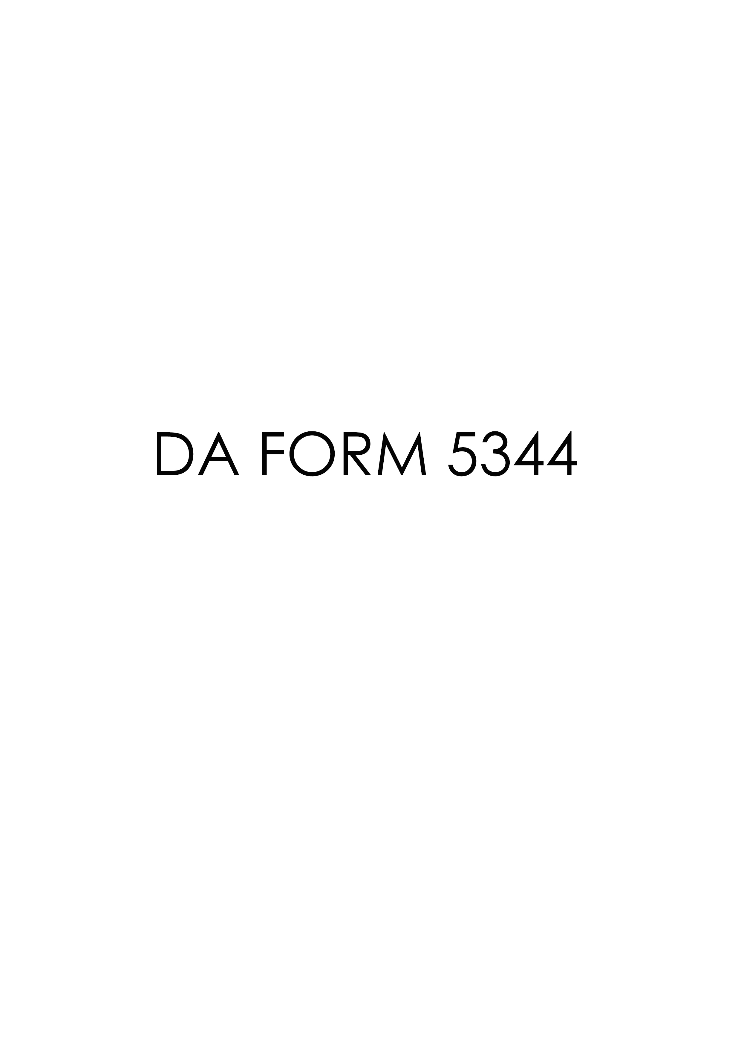 Download da form 5344