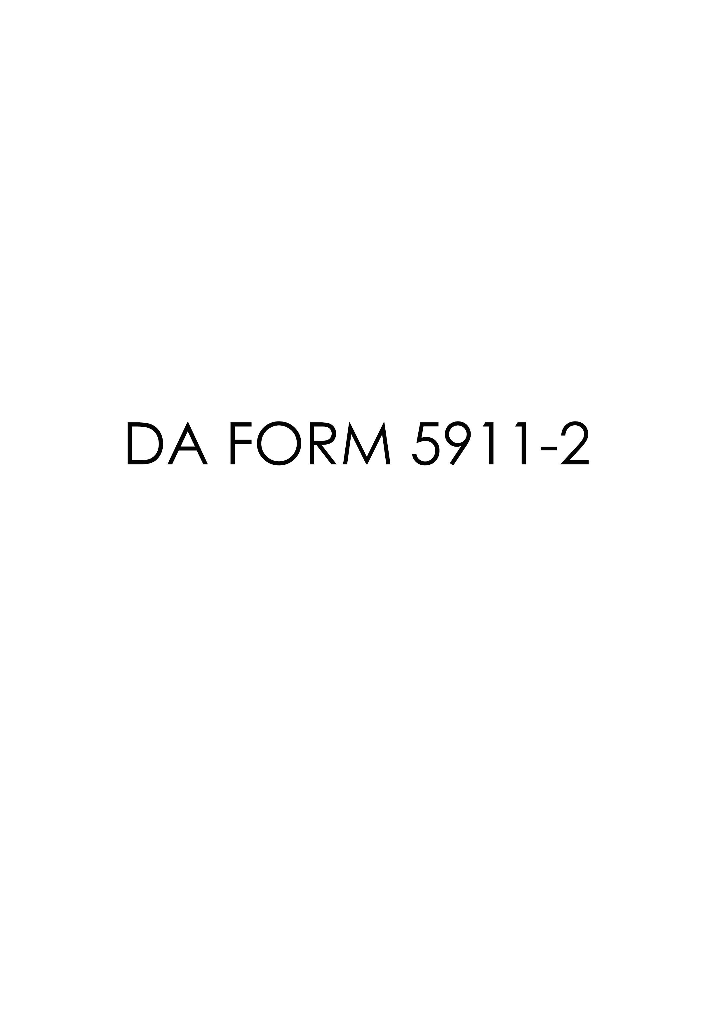 Download da form 5911-2