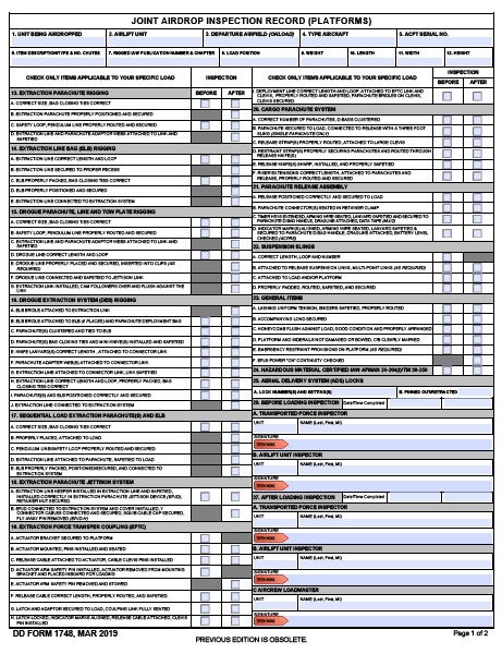 Download dd form 1748