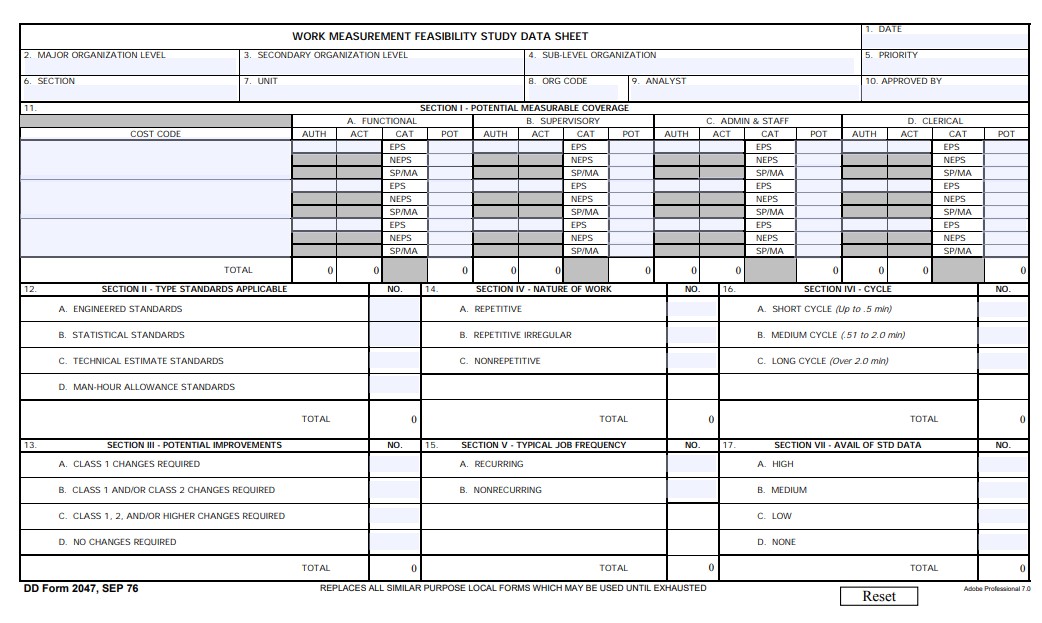 Download dd form 2047