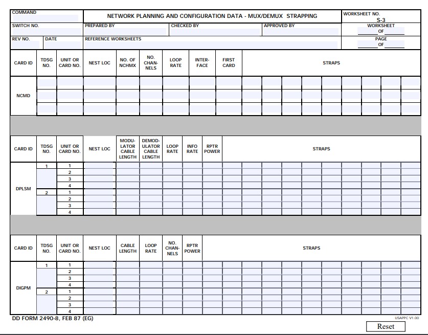 Download dd form 2490-8