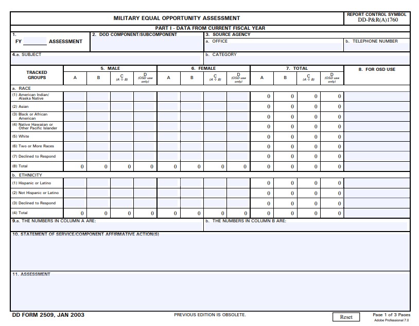 Download dd form 2509