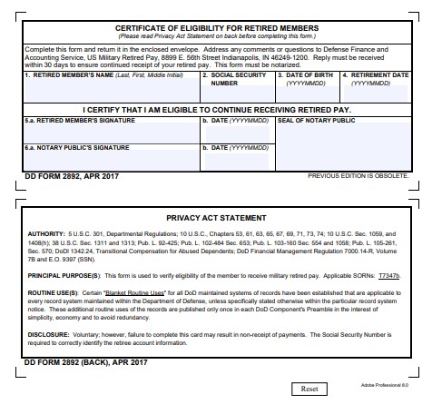 Download dd form 2892