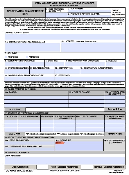 DD Form 1696-INST form preview