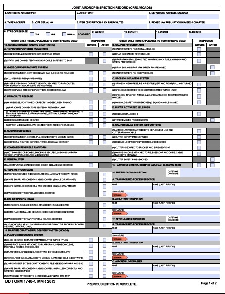 DD Form 1748-4 form preview